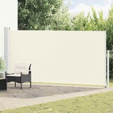 Uittrekbaar Tuinscherm Crèmekleurig 180x500 cm - 34% Korting