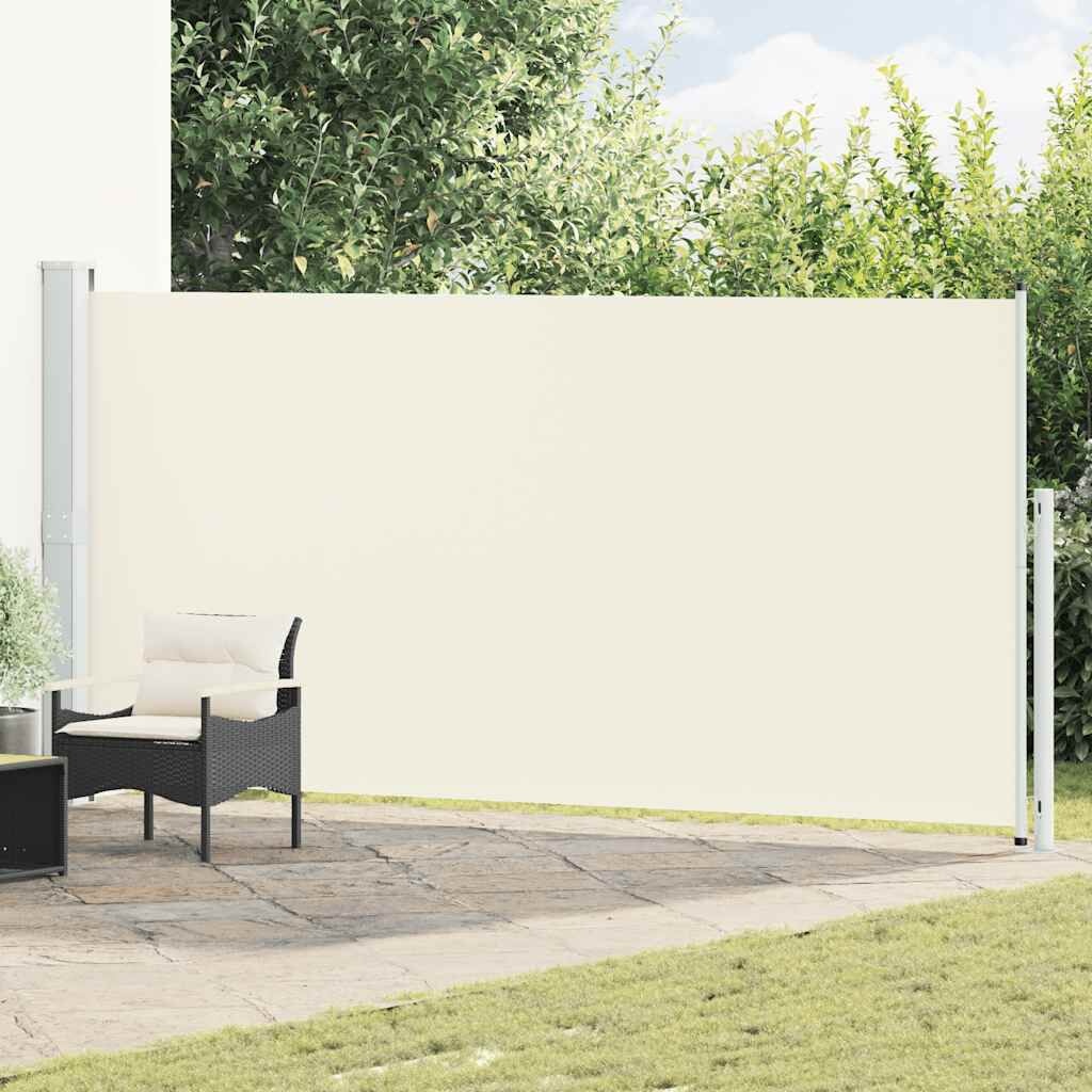 Uittrekbaar Tuinscherm Crèmekleurig 180x500 cm - 34% Korting
