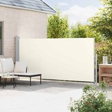 Uittrekbaar Tuinscherm Crèmekleurig 180x500 cm - 34% Korting