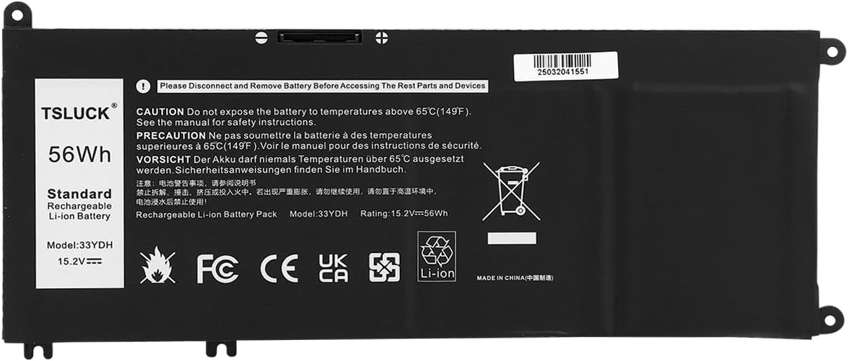 Laptop Accu Dell Inspiron/Latitude/Vostro - 15.2V 56Wh - 32% Korting