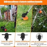 Draadloze Grastrimmer met 2x 21V Accu's & 800W Motor - 32% Korting!