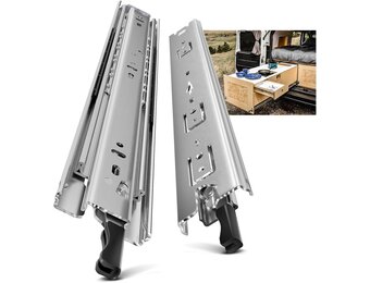 Zware Ladegeleiders 750mm met Vergrendeling - 34% Korting!