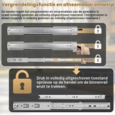 Zware Ladegeleiders 750mm met Vergrendeling - 34% Korting!