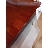 vidaXL Tafelblad Eikenhout Donkerbruin 80x80x4cm - 54% Korting