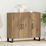 Dressoir Artisan Eiken (54% korting) - 90x34x80 cm