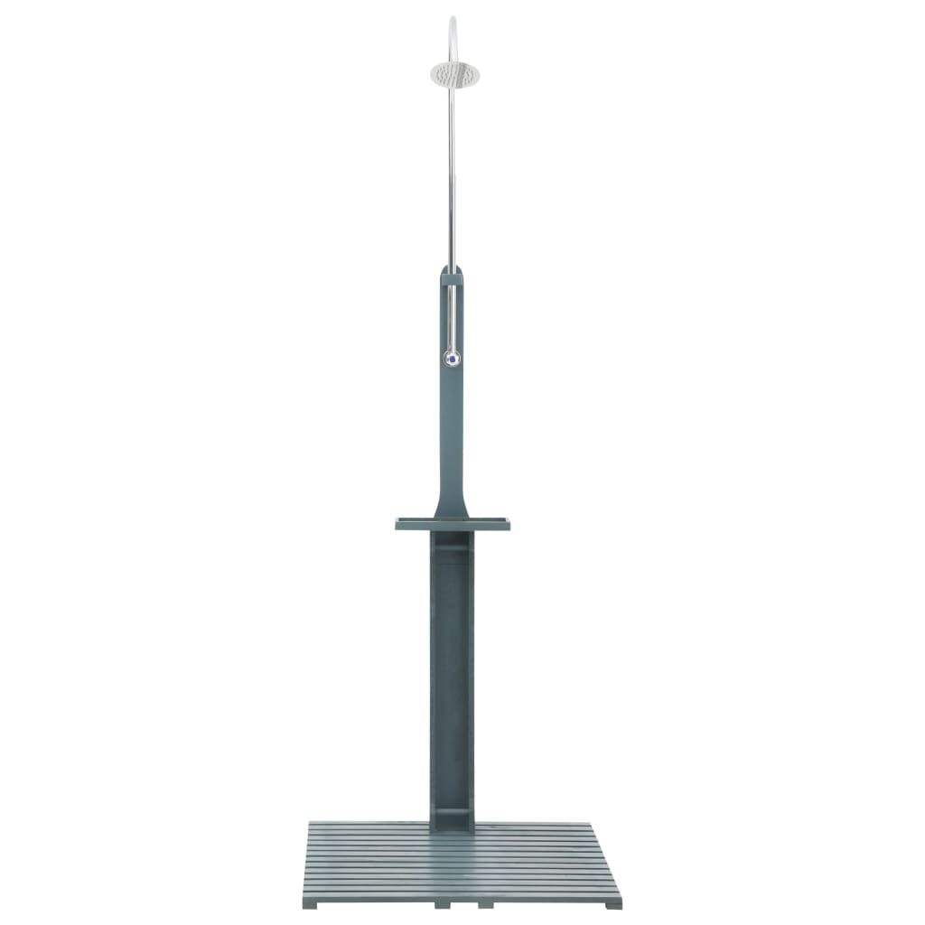Buitendouche Hout Antraciet - 54% Korting