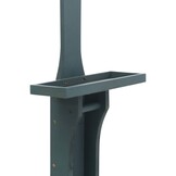 Buitendouche Hout Antraciet - 54% Korting