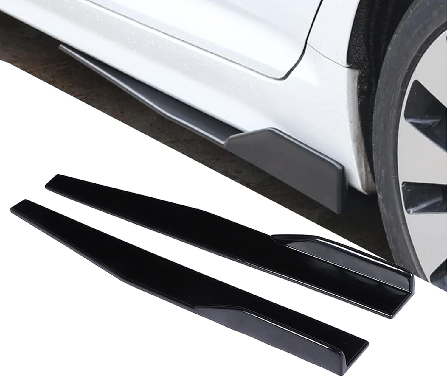 Universele Zijskirts Auto 74,5 cm Zwart (33% Korting)
