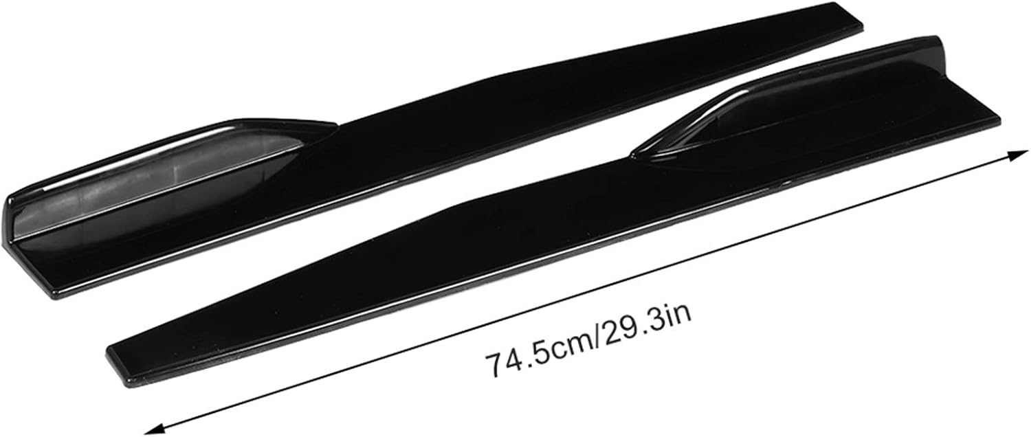 Universele Zijskirts Auto 74,5 cm Zwart (33% Korting)