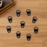 30x RVS Zwarte D-ringen Sjorogen voor Aanhanger/Boot - 50% Korting