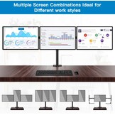 Drievoudige Monitorarm met 28% Korting | 3x 13-24 inch