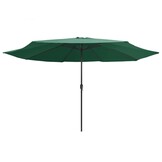 Groene Parasol 390 cm Metaal - 58% Korting!