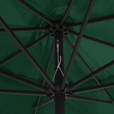 Groene Parasol 390 cm Metaal - 58% Korting!