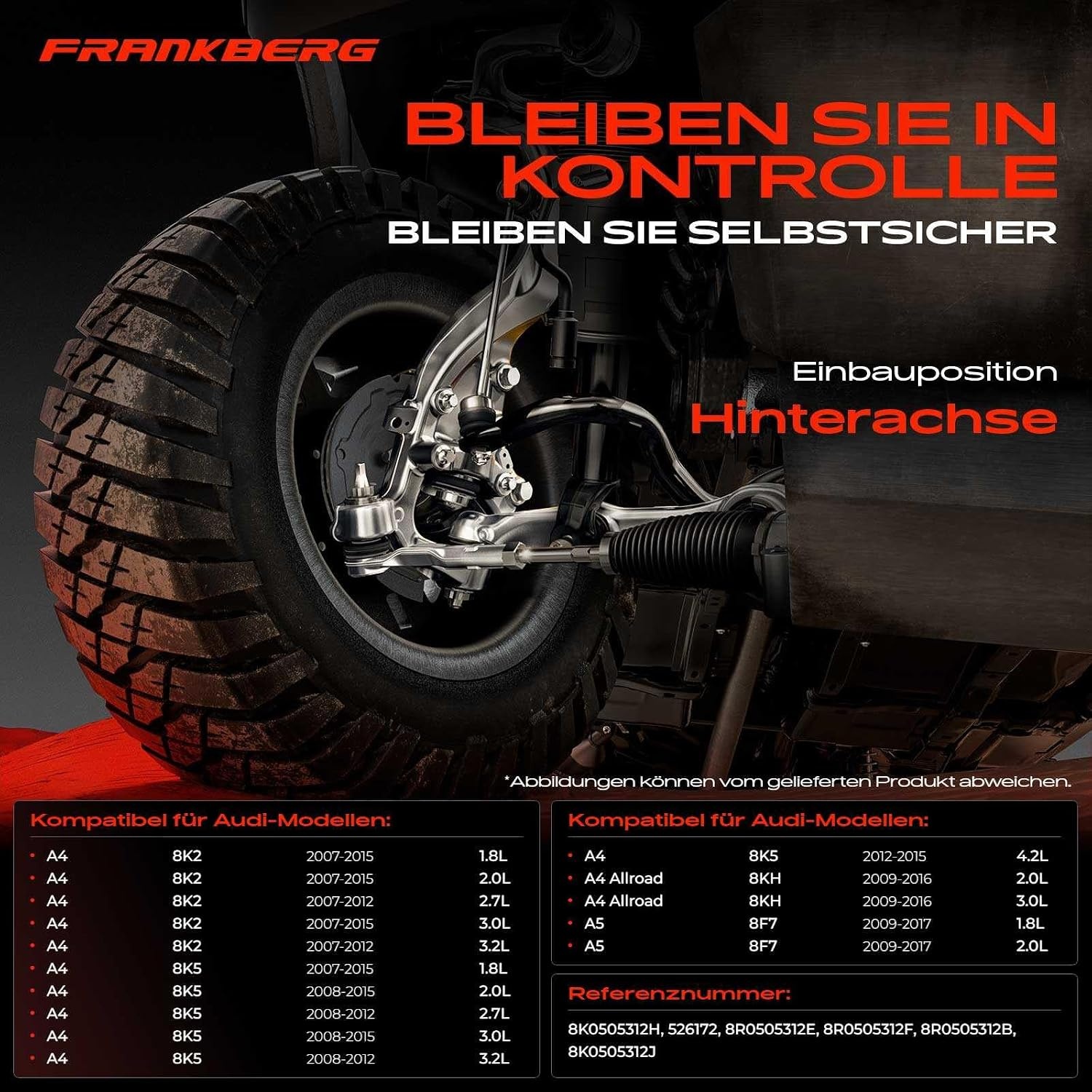 Draagarm Links Achter Audi A4/A5/A6 - 34% Korting