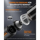 Draadloze Handstofzuiger - 22000 Pa - 33% Korting