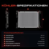 Radiator Kia Rio IV & Stonic 1.0L (2017-2024) Hand. -34%