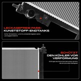 Radiator Kia Rio IV & Stonic 1.0L (2017-2024) Hand. -34%
