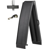 Opvouwbare Aluminium Oprijplaten (1 Paar) - 680kg, 228x28cm - 35% Korting!