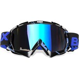 Motorcrossbril met Korting (48%) - Universeel Anti-Condens Zwart Blauw