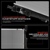 Radiateur 1.5L - Ford C-Max/Focus/Kuga (34% korting)