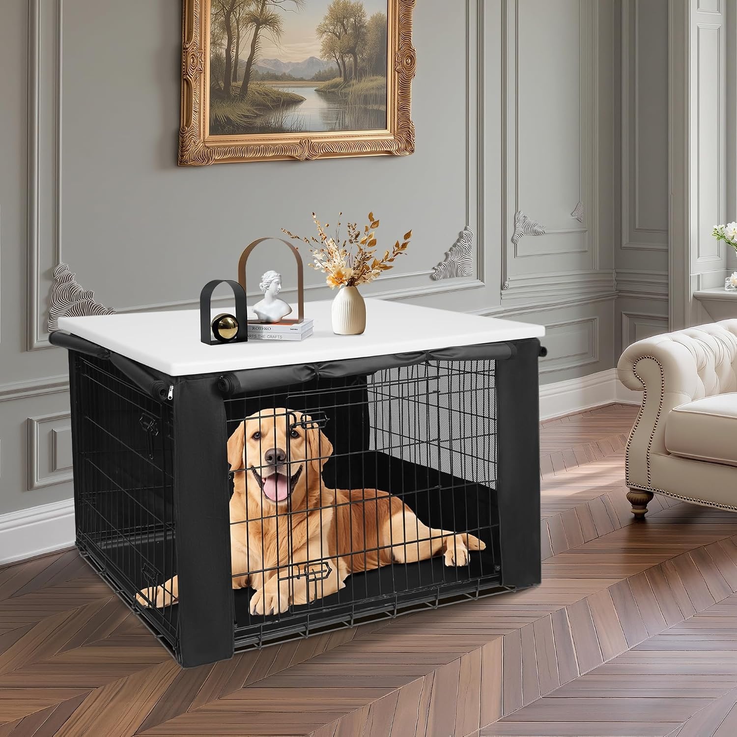 Waterbestendige Hondenbench Hoes 109x73x76 cm - 34% Korting