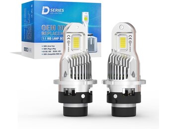 Set Xenon Autolampen D2S 6500K Wit - 33% Korting