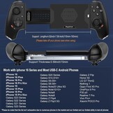 Mobiele Game Controller Zwart | USB-C | Hall Effect | 32% Korting