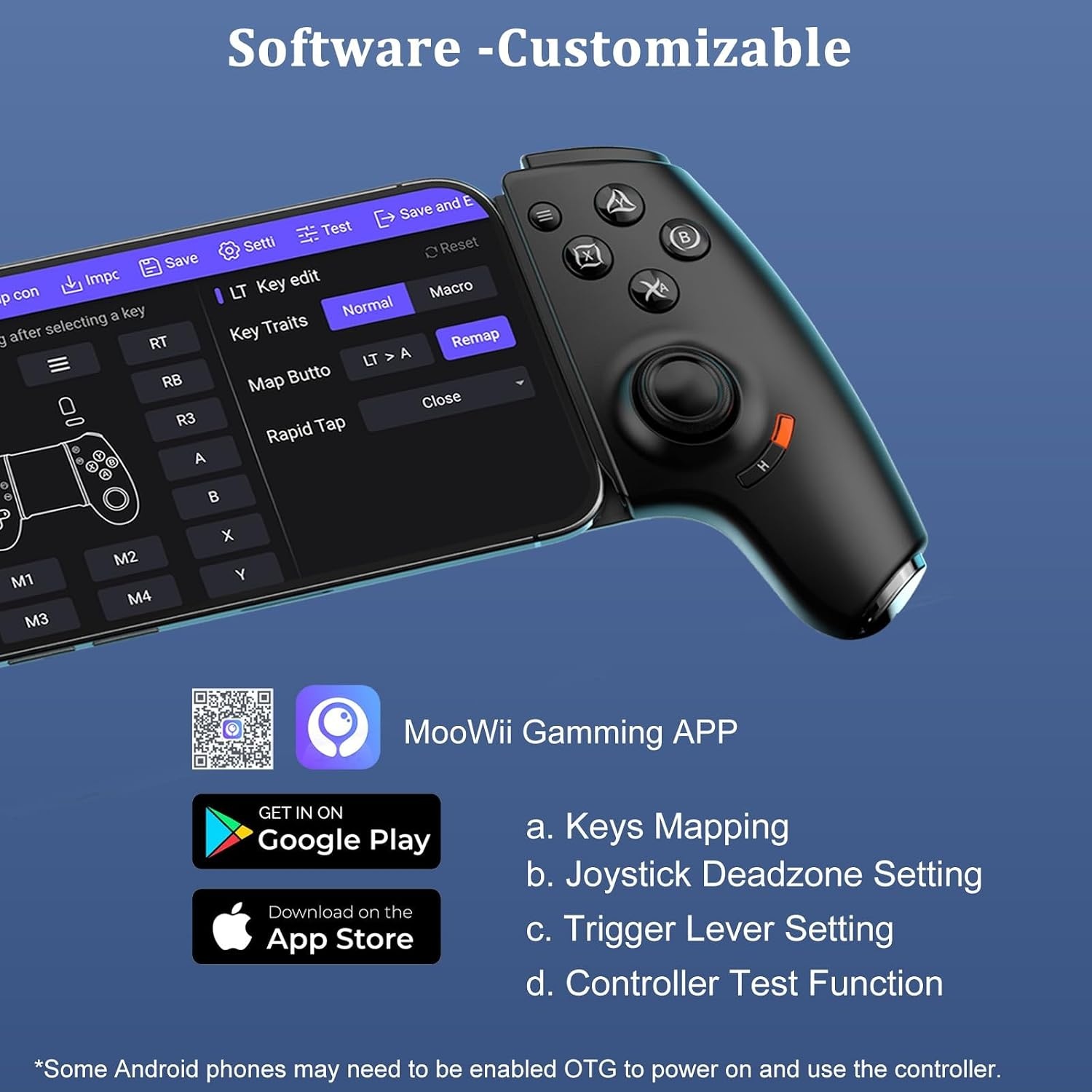 Mobiele Game Controller Zwart | USB-C | Hall Effect | 32% Korting