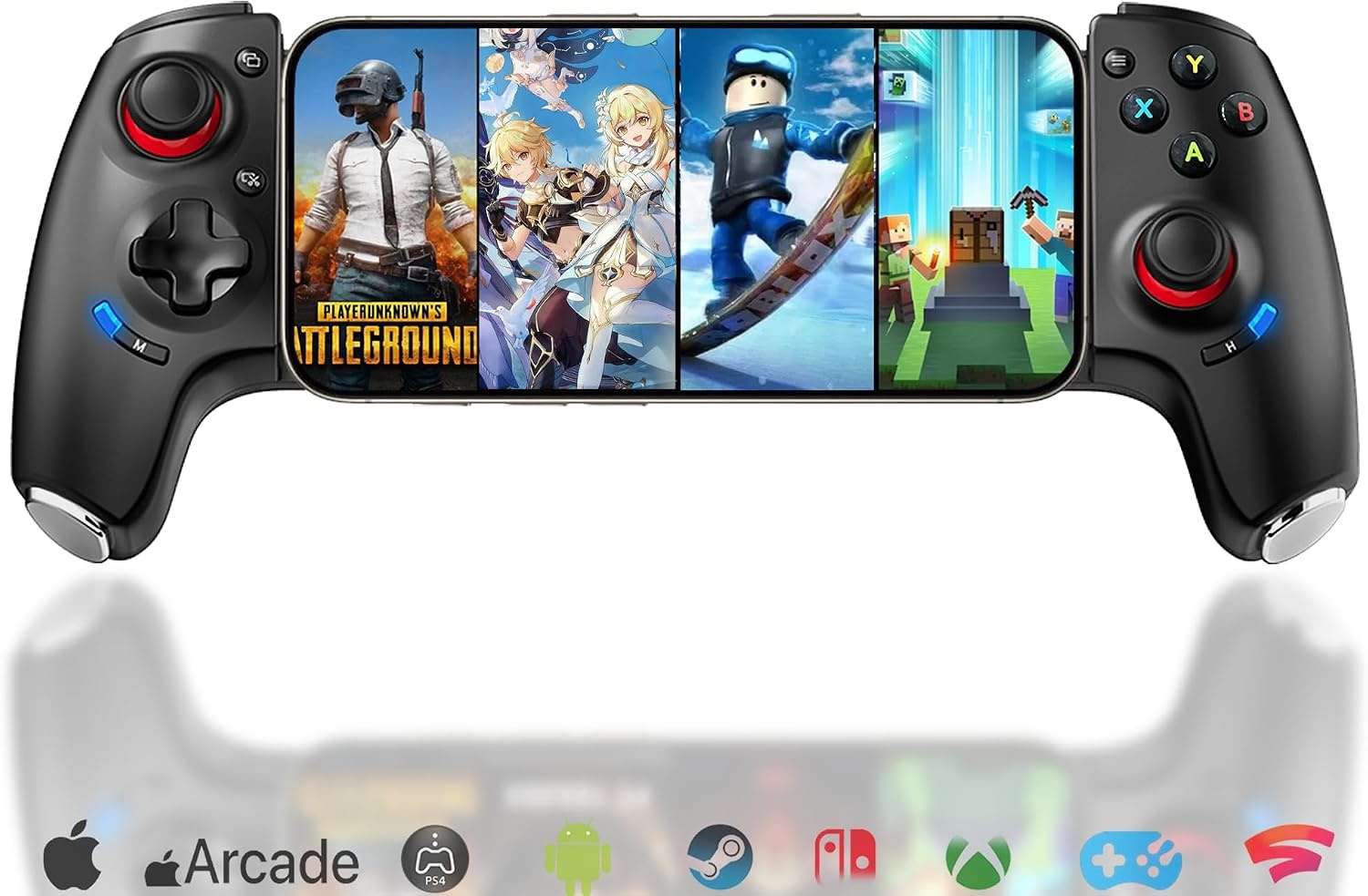 Mobiele Game Controller Zwart | USB-C | Hall Effect | 32% Korting