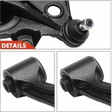 Frankberg Draagarm driehoekig stuur draaggewricht asophanging wielophanging vering reparatieset stuur voor onder vervanging # 4520265D00