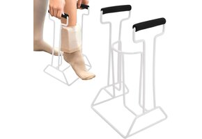 Sokkenaantrekhulp, aantrekhulp voor sokken en kousen, sokken aantrekhulp senioren, compressiekousen, aantrekhulp, steunkous aantrekhulp