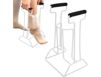 Sokkenaantrekhulp, aantrekhulp voor sokken en kousen, sokken aantrekhulp senioren, compressiekousen, aantrekhulp, steunkous aantrekhulp
