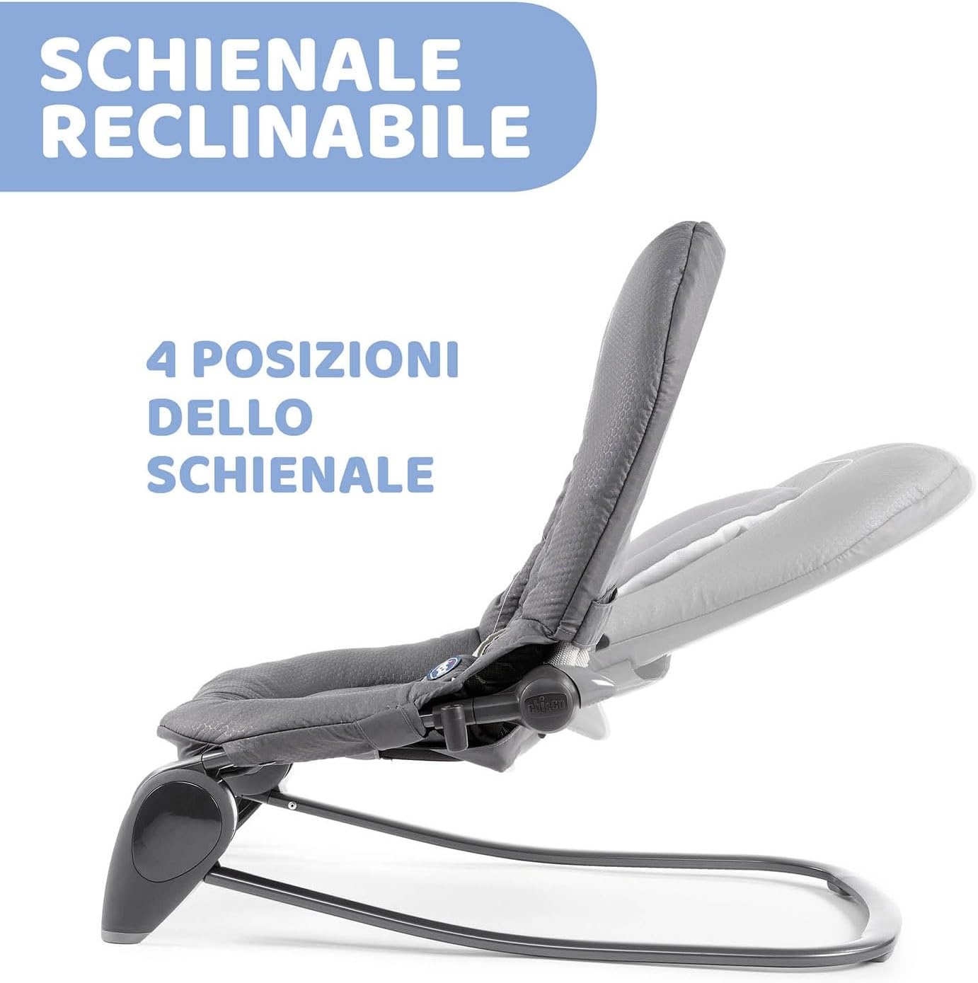 Chicco Wipstoel Hooplà Moon Grey (34% korting)