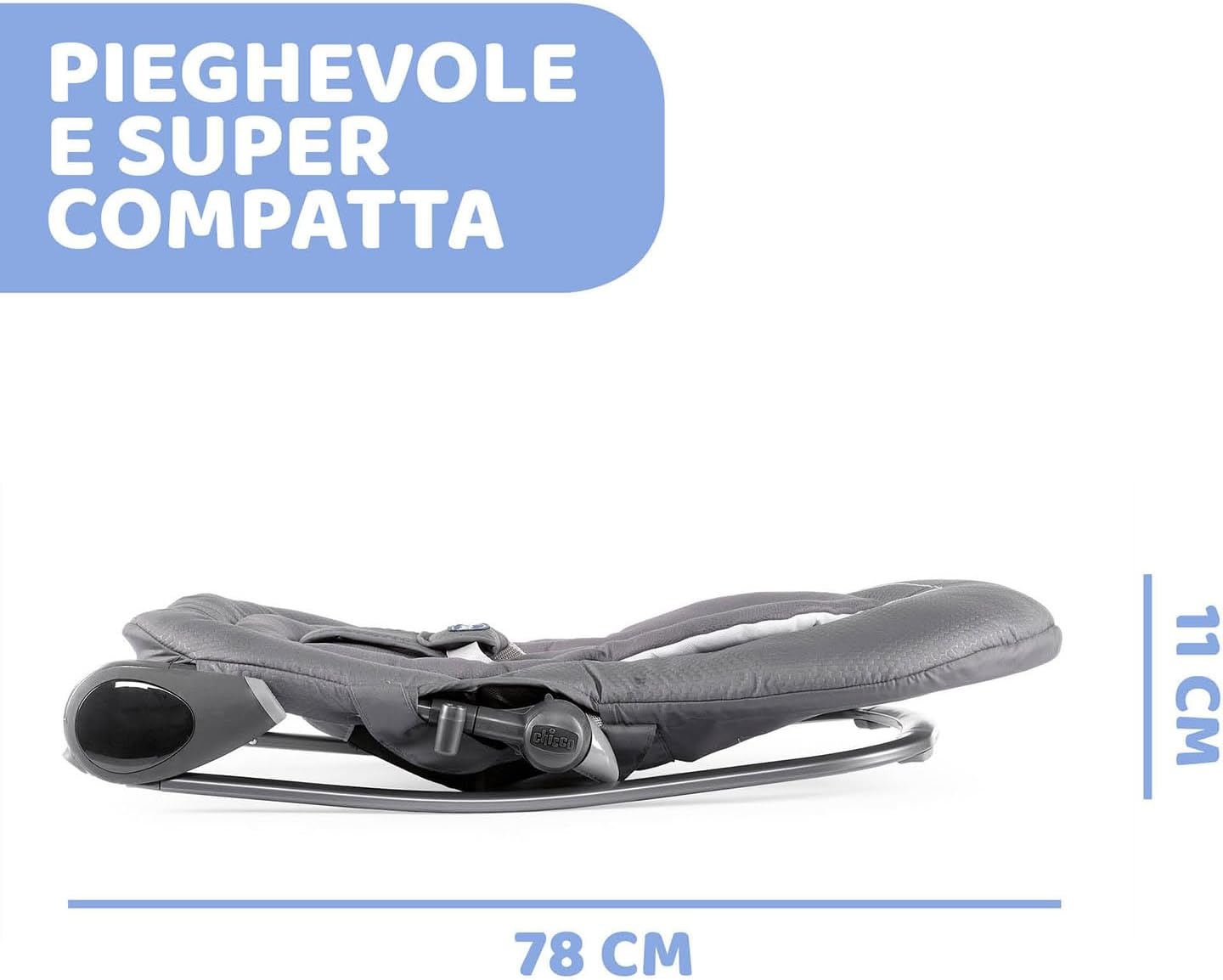 Chicco Wipstoel Hooplà Moon Grey (34% korting)