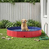 Honden Zwembad Dik PVC Ø200x30cm Rood - 34% Korting!
