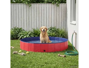 Honden Zwembad Dik PVC Ø200x30cm Rood - 34% Korting!