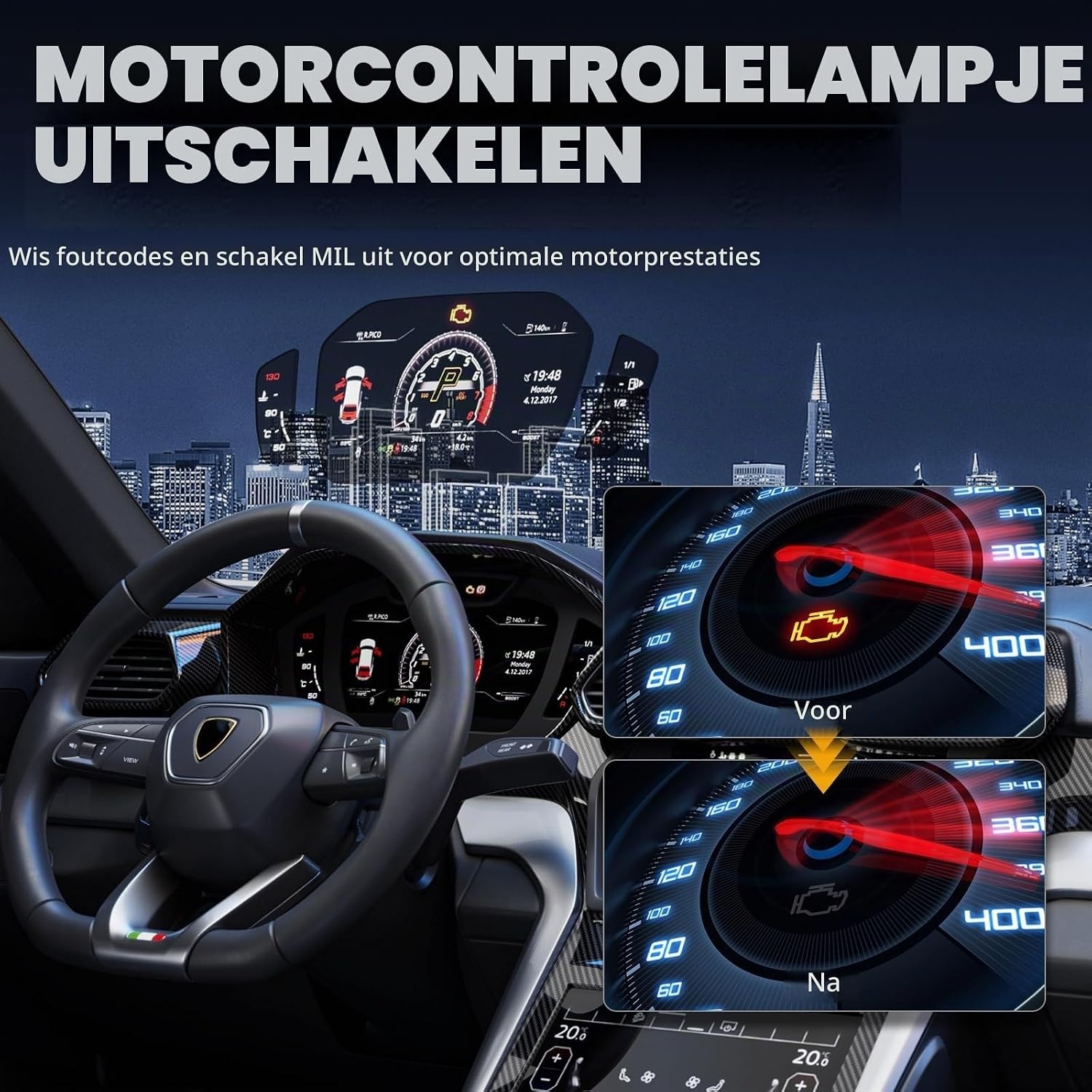 OBD2 Scanner VD30 Pro - Motorcodes Lezen/Wissen - 34% Korting