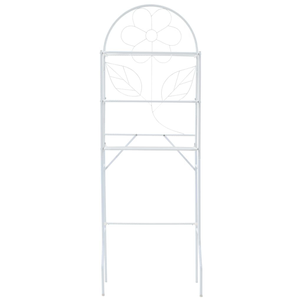 VidaXL Badkamerrek 60x33x174 cm Wit - 32% Korting