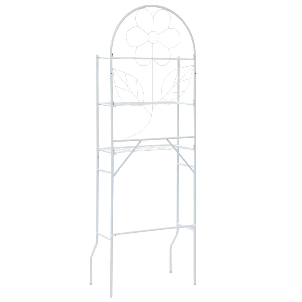 VidaXL Badkamerrek 60x33x174 cm Wit - 32% Korting