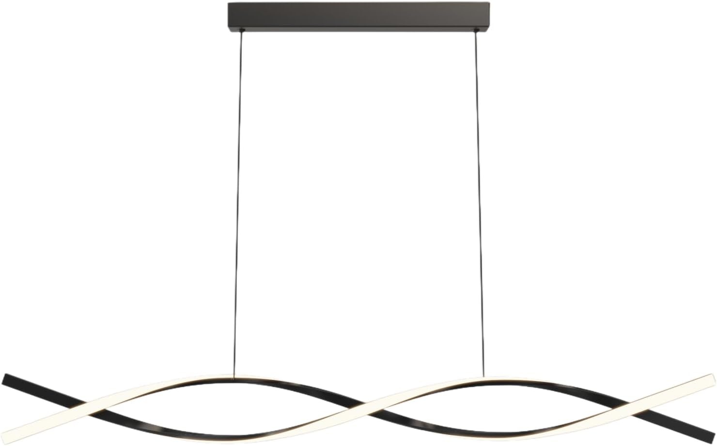 Zwarte LED Hanglamp 120cm Eettafel - 34% Korting