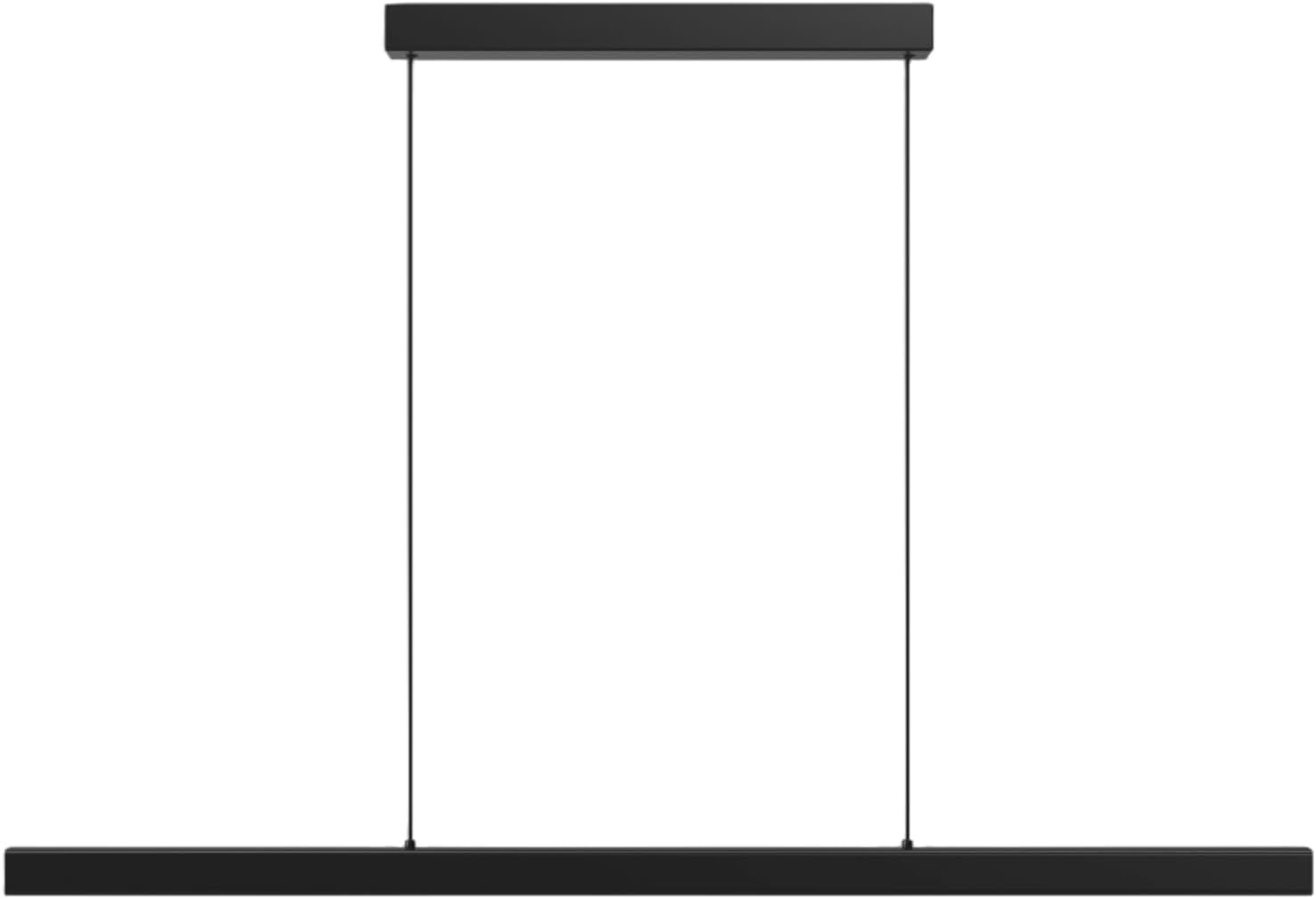 Zwarte LED Hanglamp 120cm Eettafel - 34% Korting