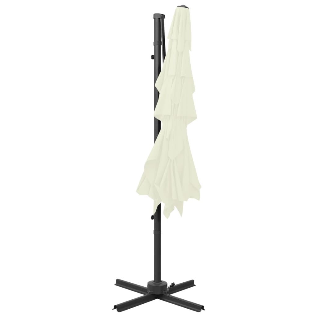 Parasol 4-laags 250x250cm Zandkleurig - 54% Korting!