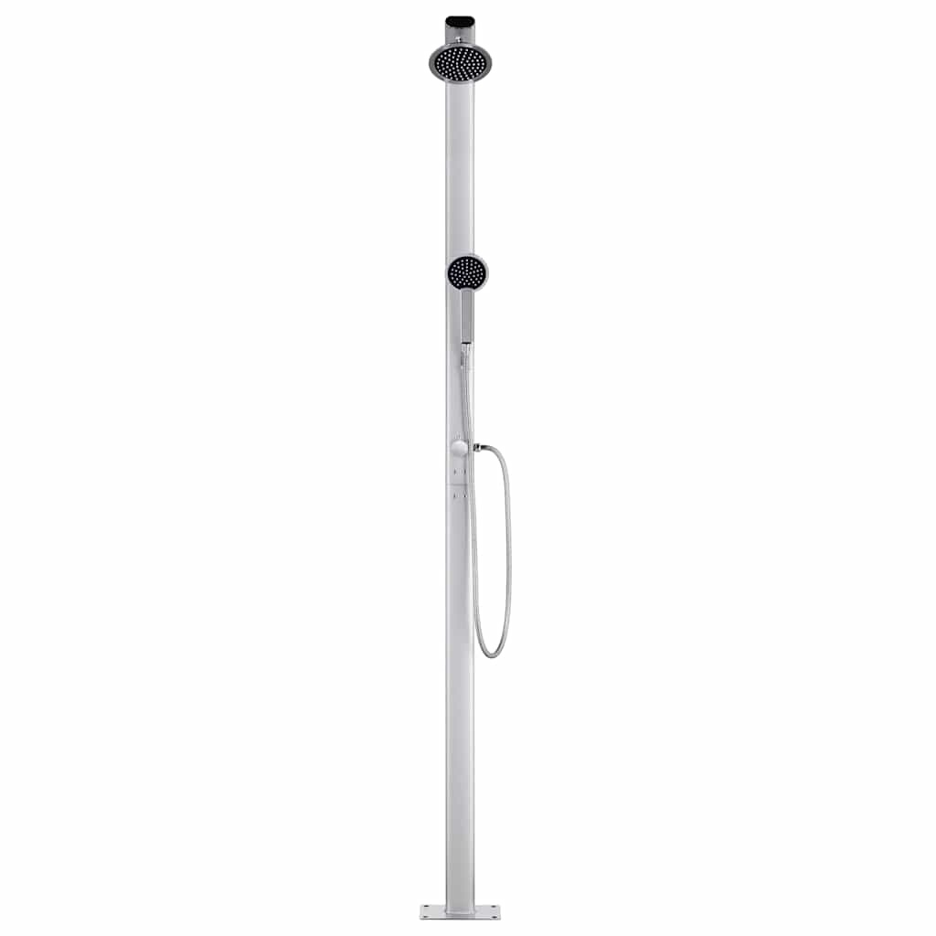 Buitendouche 215 cm Aluminium met Hoofd- en Handdouche - 35% Korting