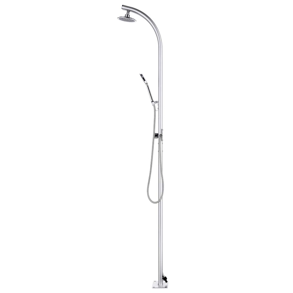 Buitendouche 215 cm Aluminium met Hoofd- en Handdouche - 35% Korting