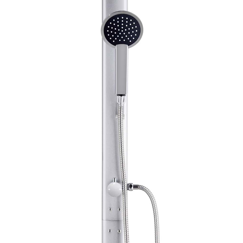 Buitendouche 215 cm Aluminium met Hoofd- en Handdouche - 35% Korting