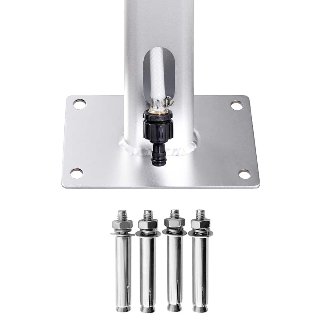 Buitendouche 215 cm Aluminium met Hoofd- en Handdouche - 35% Korting