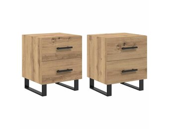 Nachtkastje Artisan Eiken - 54% Korting