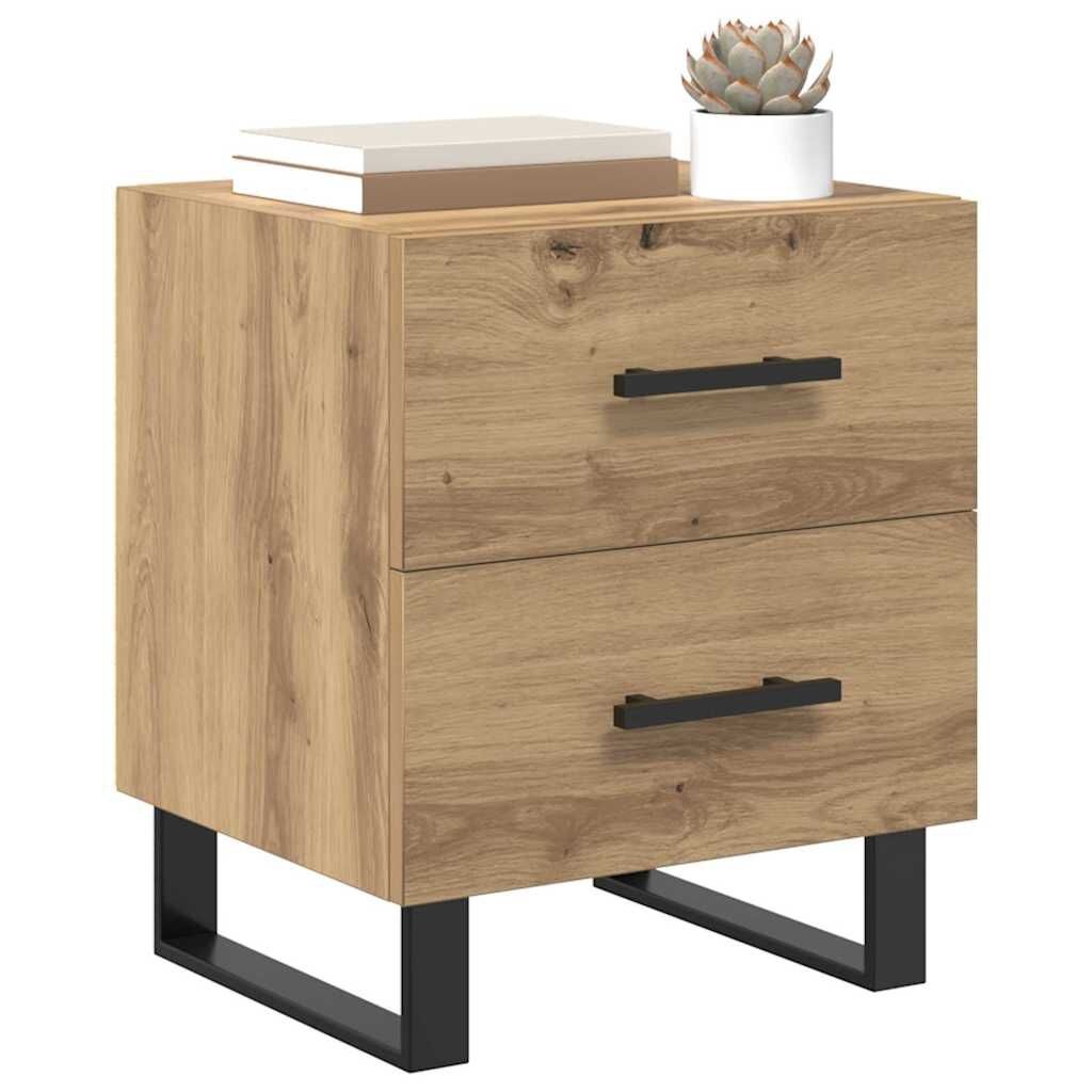 Nachtkastje Artisan Eiken - 54% Korting