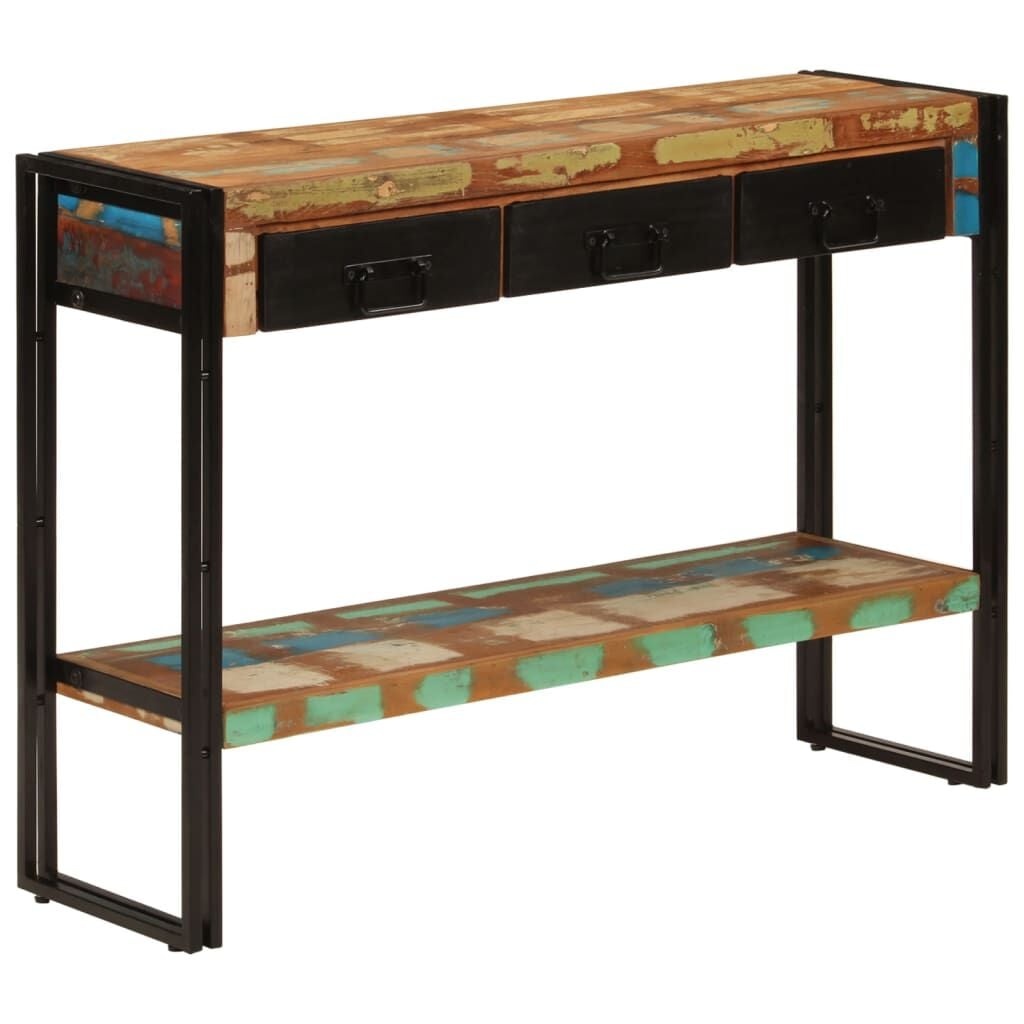 Wandtafel Gerecycled Hout & IJzer 110x76 cm - 59% Korting