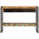 Wandtafel Gerecycled Hout & IJzer 110x76 cm - 59% Korting